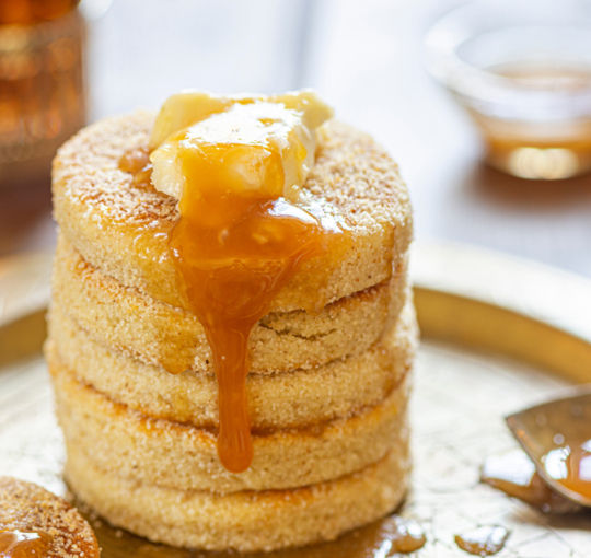 Recept Marokkaanse harcha griesmeelkoek